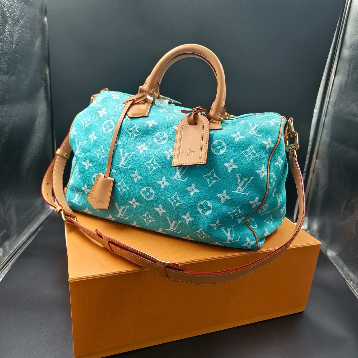 未使用 LouisVuitton/路易威登 ab122 020832 绿松石