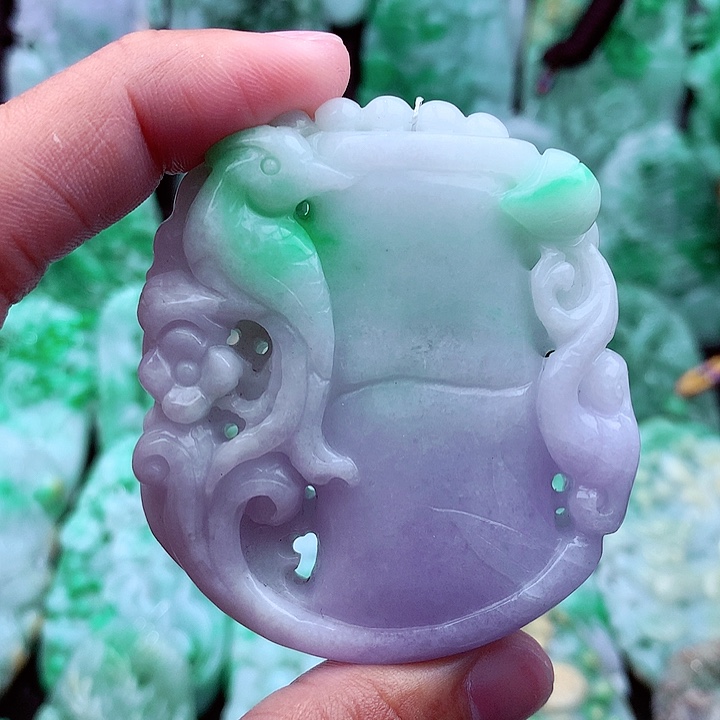 翡翠吊坠(不含链)未镶嵌