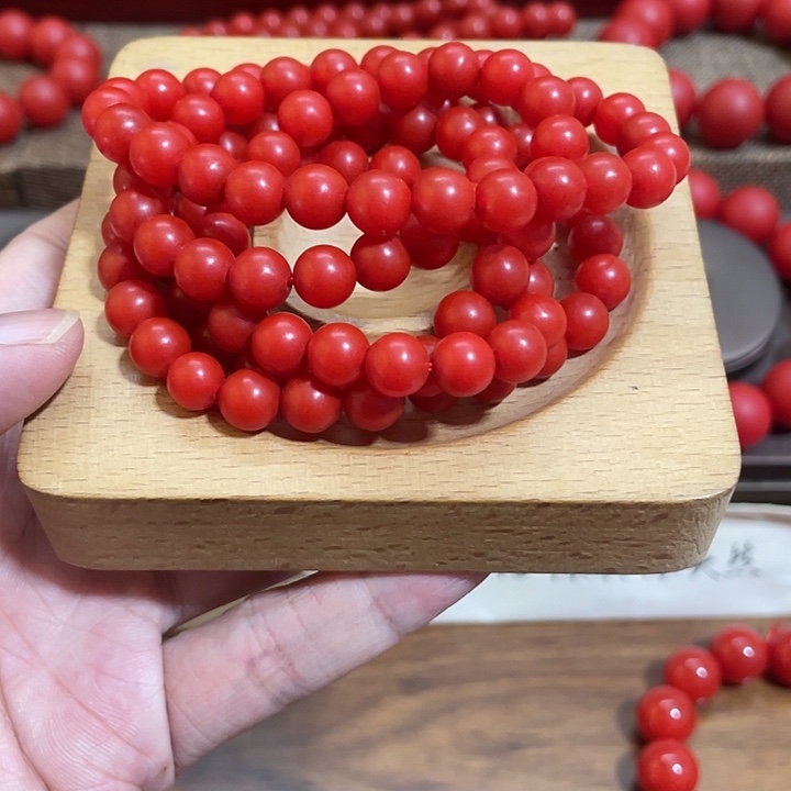朵***呀玛瑙/玉髓未镶嵌手链云南高端8mm108