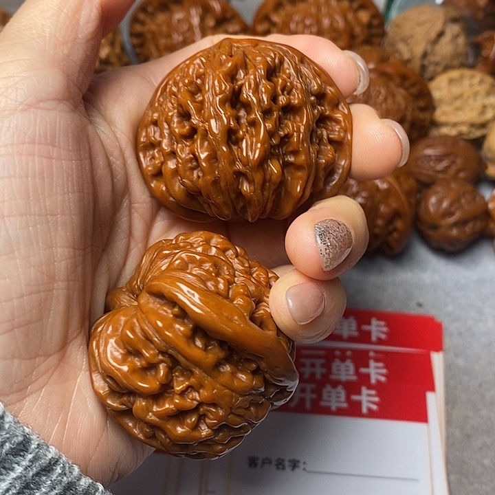 吊坠文玩核桃四座楼