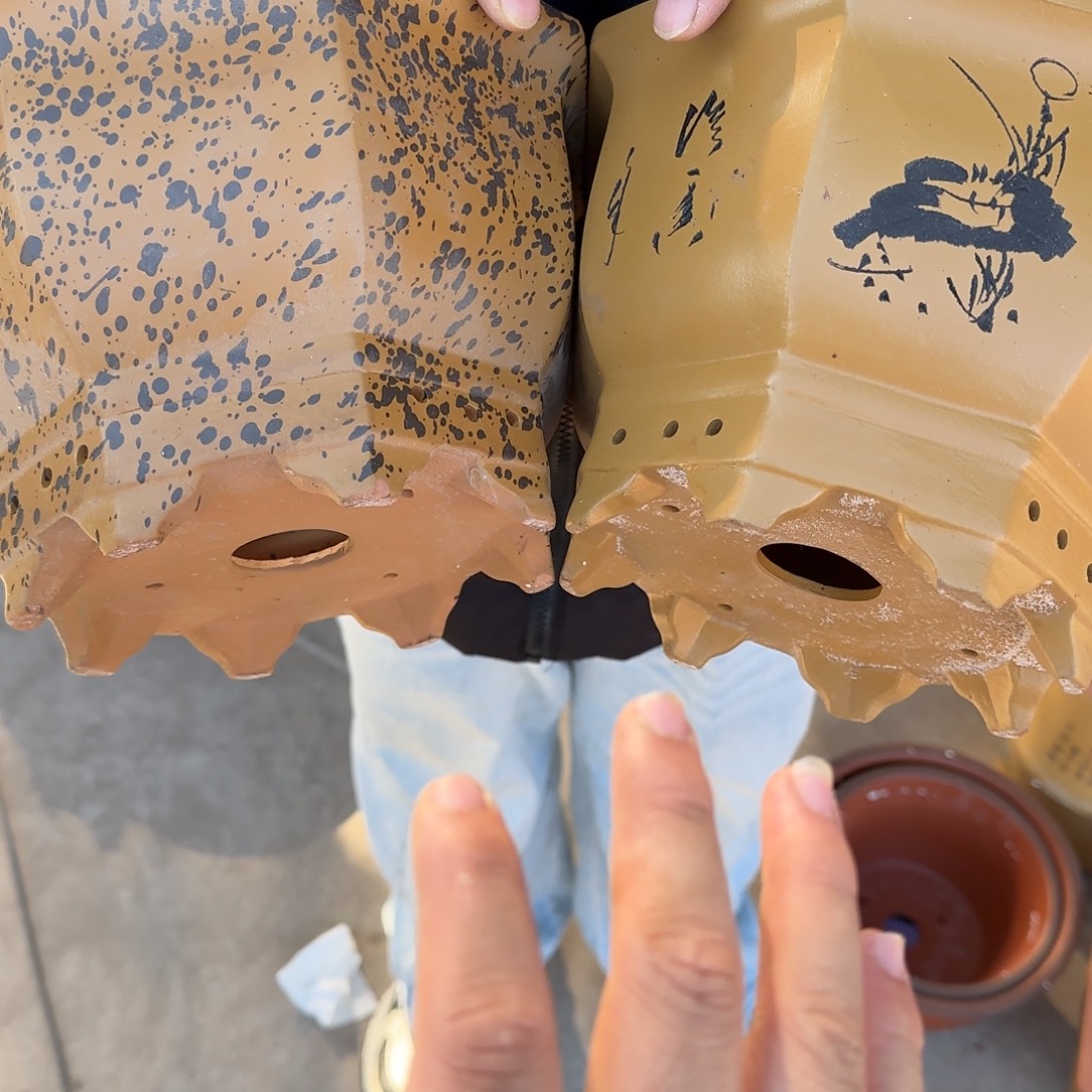 花盆紫砂口径25.15口径