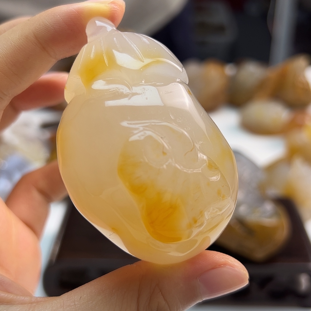 玛瑙/玉髓未镶嵌颈饰