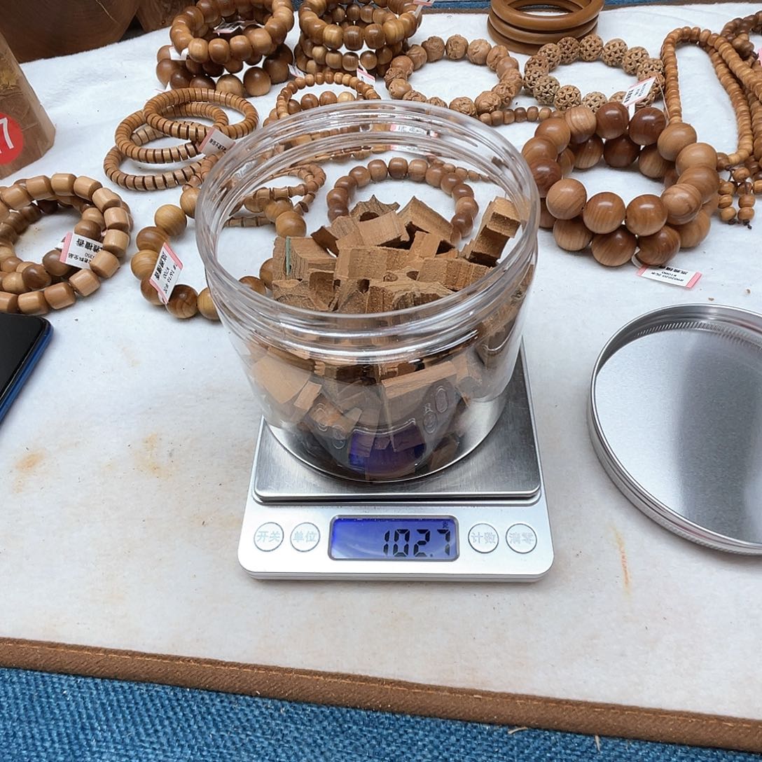 檀香木手串/手链爱****响印度老山檀香26号车珠碎料