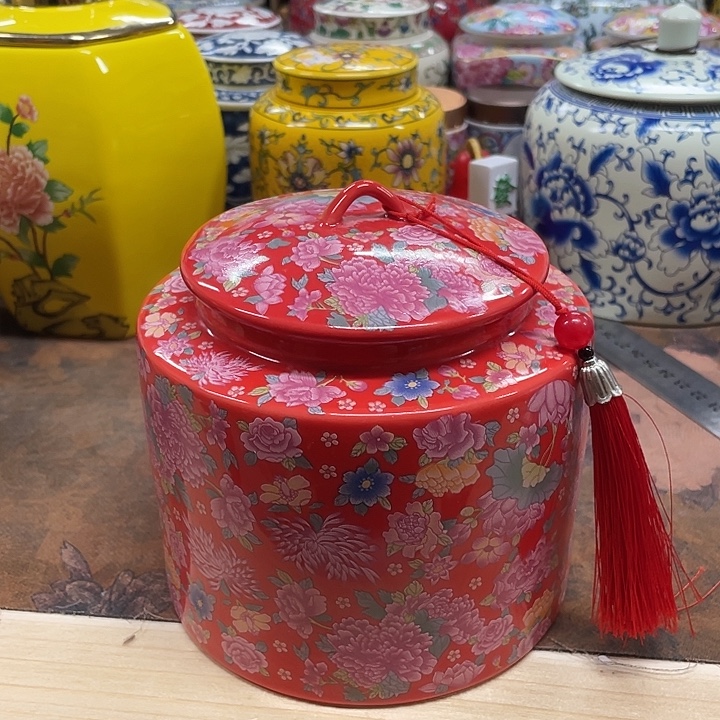 陶瓷罐茶叶罐密封罐储物罐