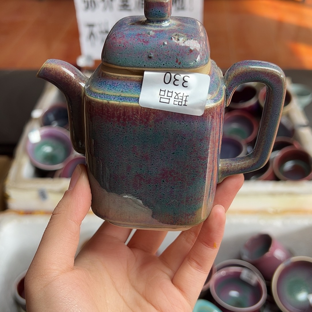 摆件陶窑口自销原矿钧瓷