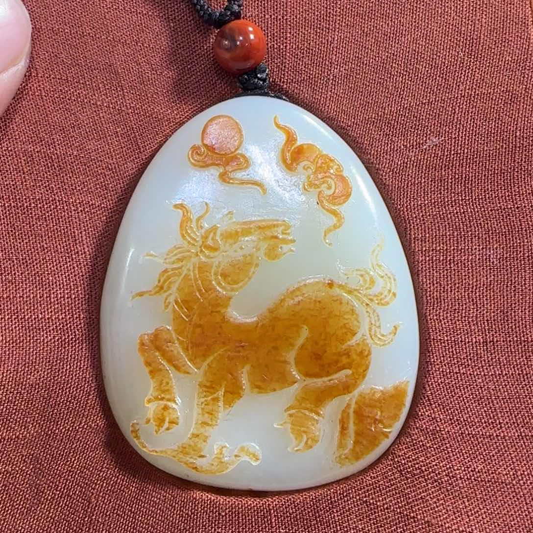 和田玉挂件未镶嵌