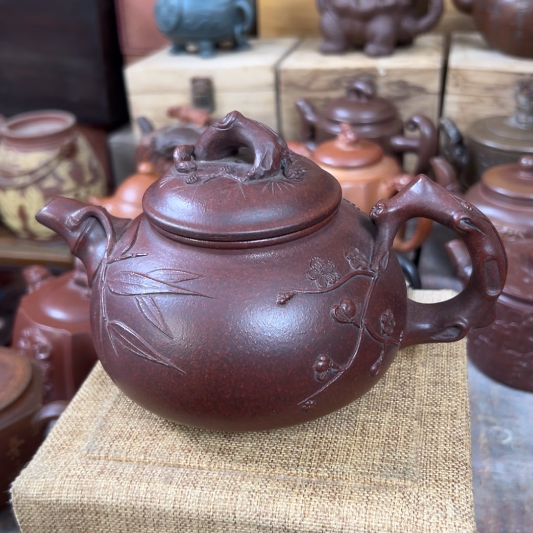 茶壶紫砂原矿紫砂壶