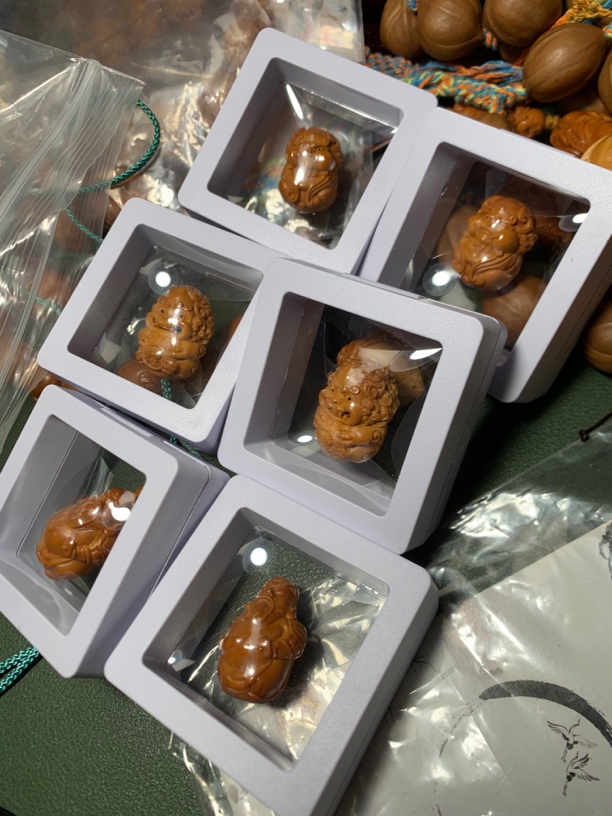橄榄核单籽6颗可爱