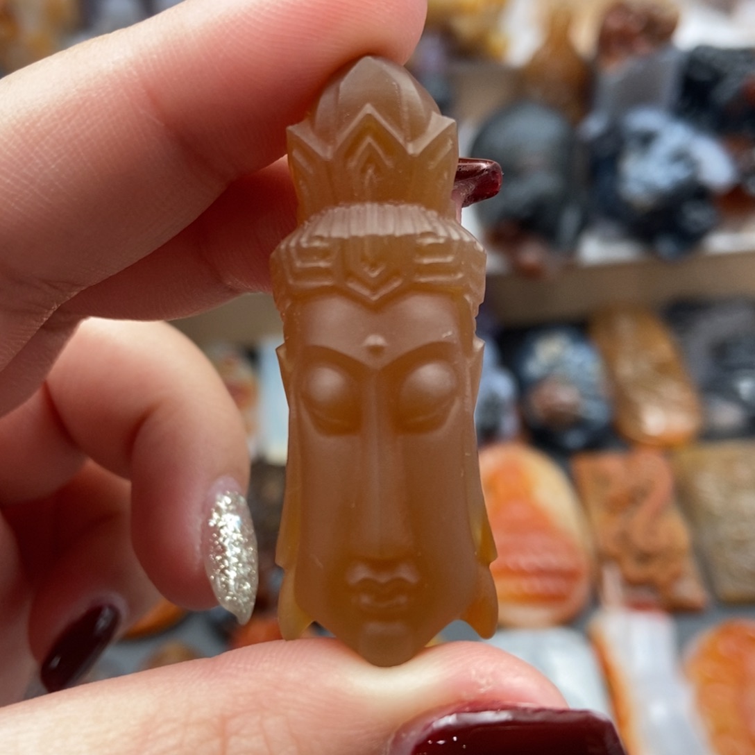 玛瑙/玉髓项链未镶嵌