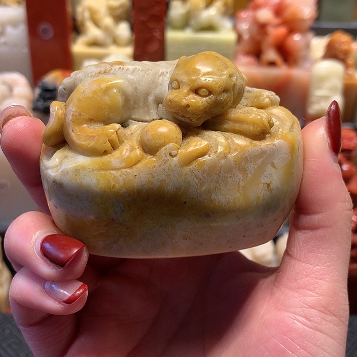 【闪购商品】寿山石寿山石老挝石批发 