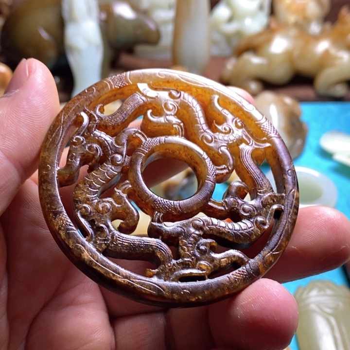 和田玉挂件未镶嵌