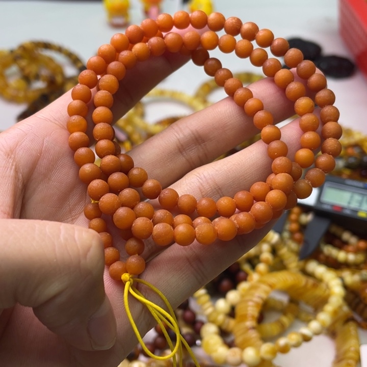 树脂六臻珠宝天然手串
