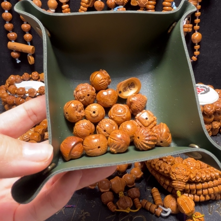 小****手串桃核多宝手串017