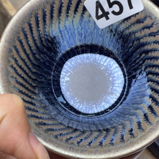 茶盏沐雨茶器柴烧主人杯