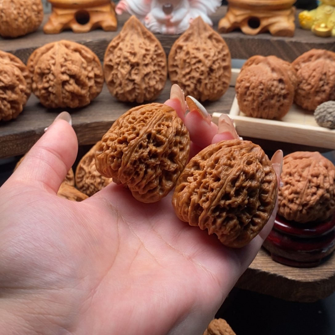 吊坠文玩核桃40全品逐鹿南疆