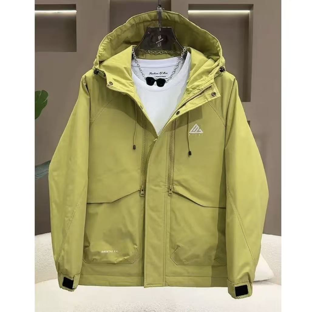 「加棉加厚」2025秋冬新款时尚休闲二棉连帽加厚外套-8826