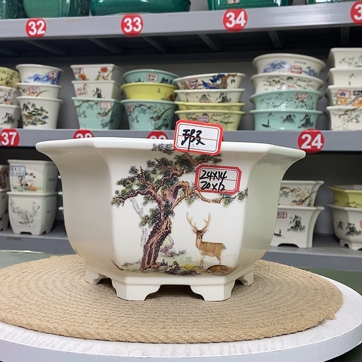 紫砂紫砂花盆2123