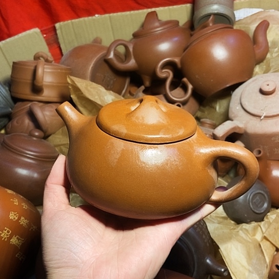 全手工制作宜兴紫砂壶