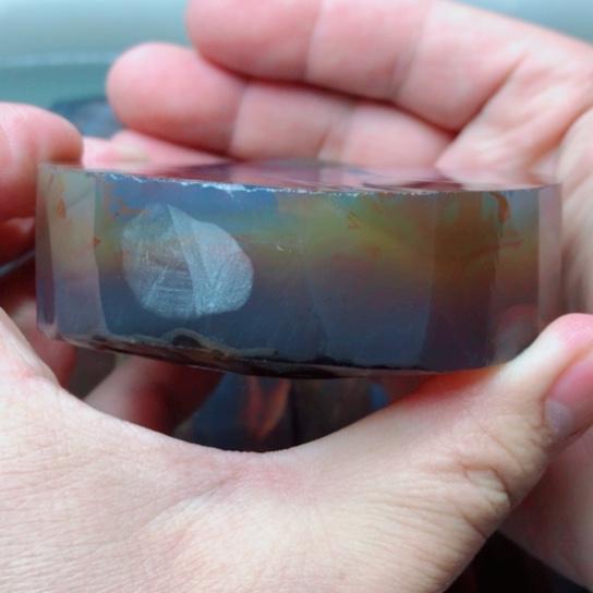 定制玛瑙土****瓜玛瑙手镯原石定制