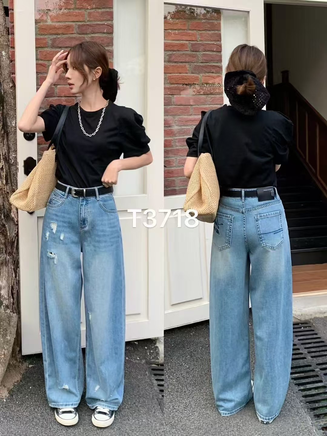 600-699小依妈夏季阔腿裤孤品