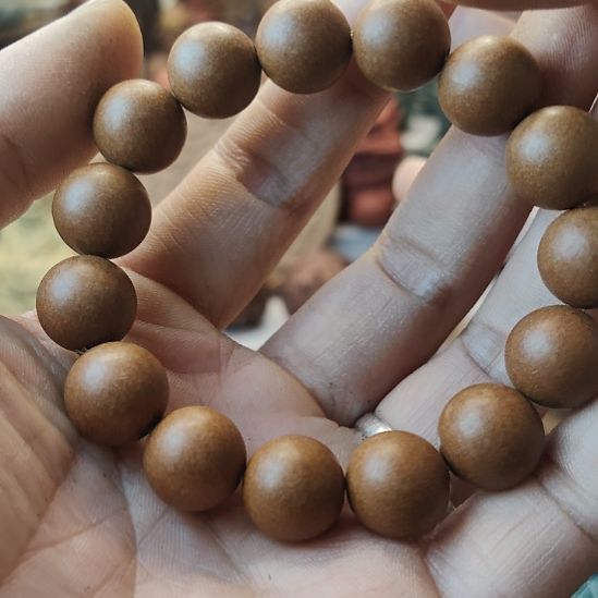 泥塑桂花香方1.5尺寸手串