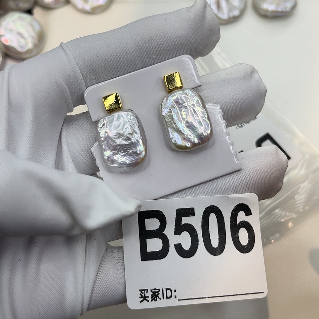 耳饰淡水珍珠合金