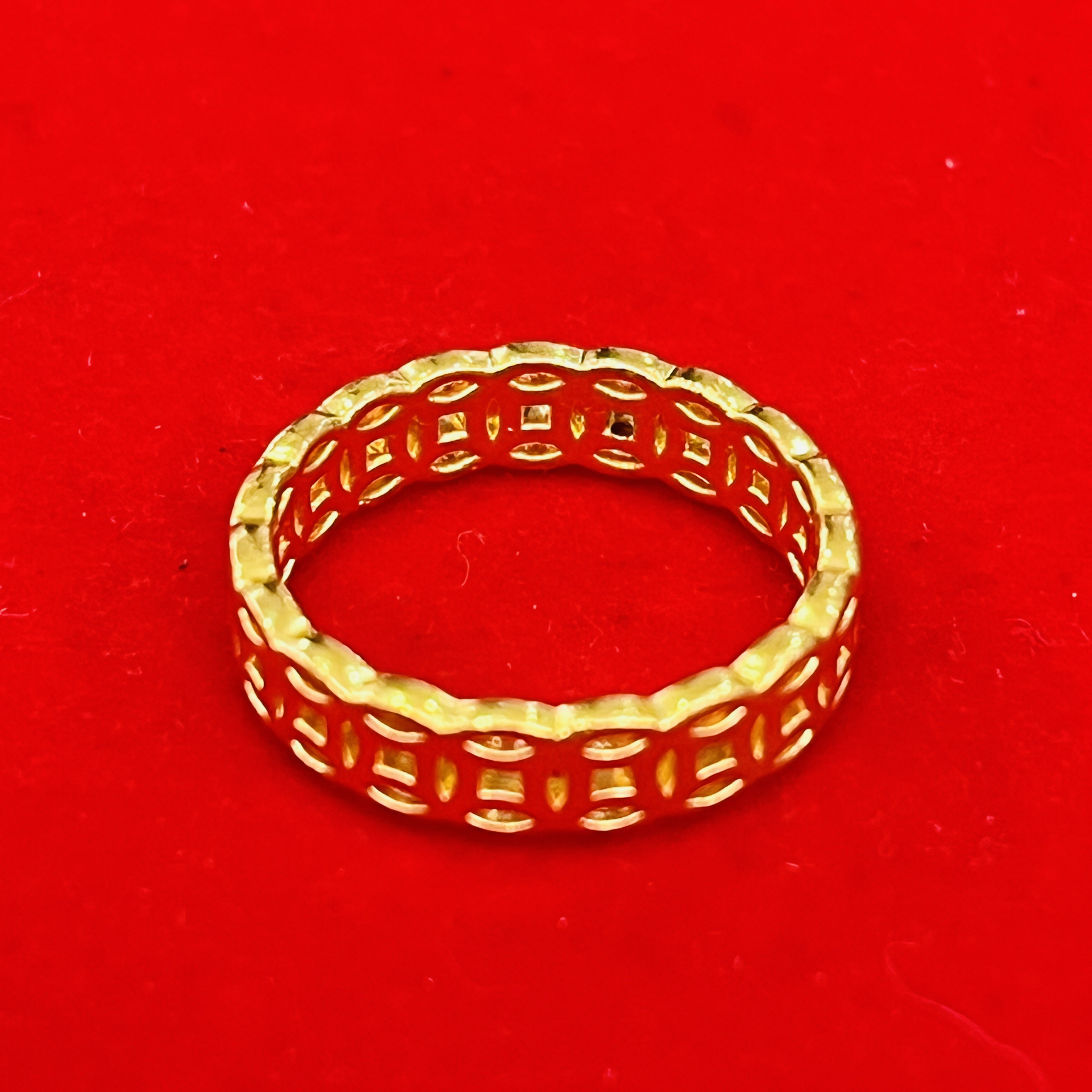 【思思专享】足金999饰品 钱多多戒指 0.92 12圈口 gp