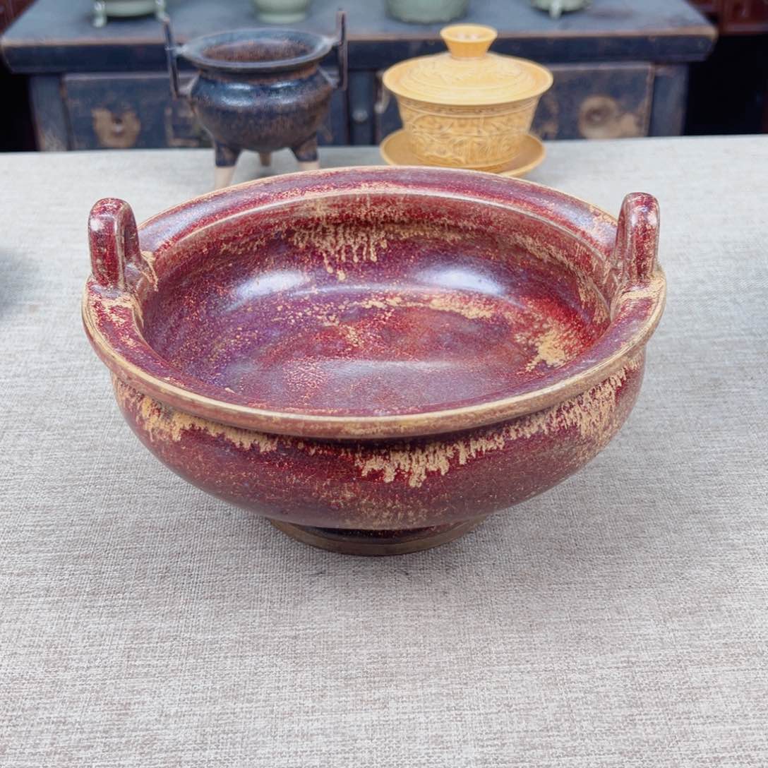 瓷片正能量陶瓷艺术品