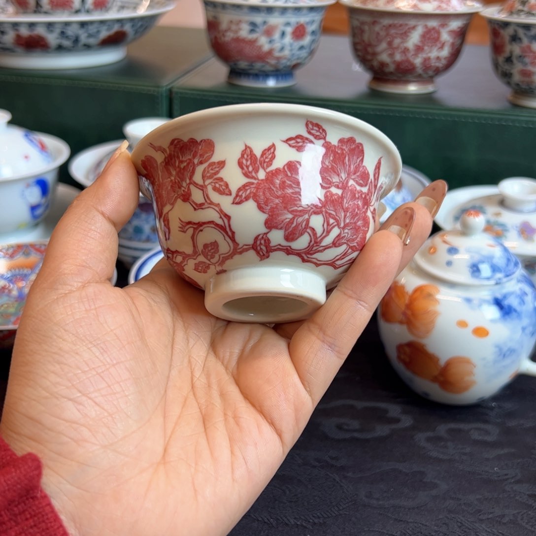 Y正绎堂石榴花压手