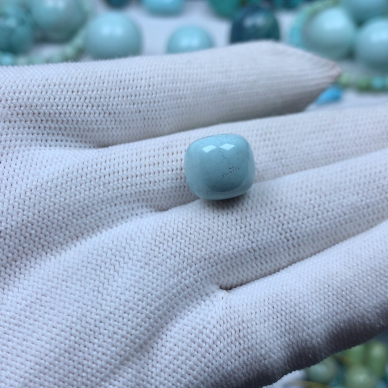 【闪购商品】绿松石珠宝奇石未镶嵌临****明