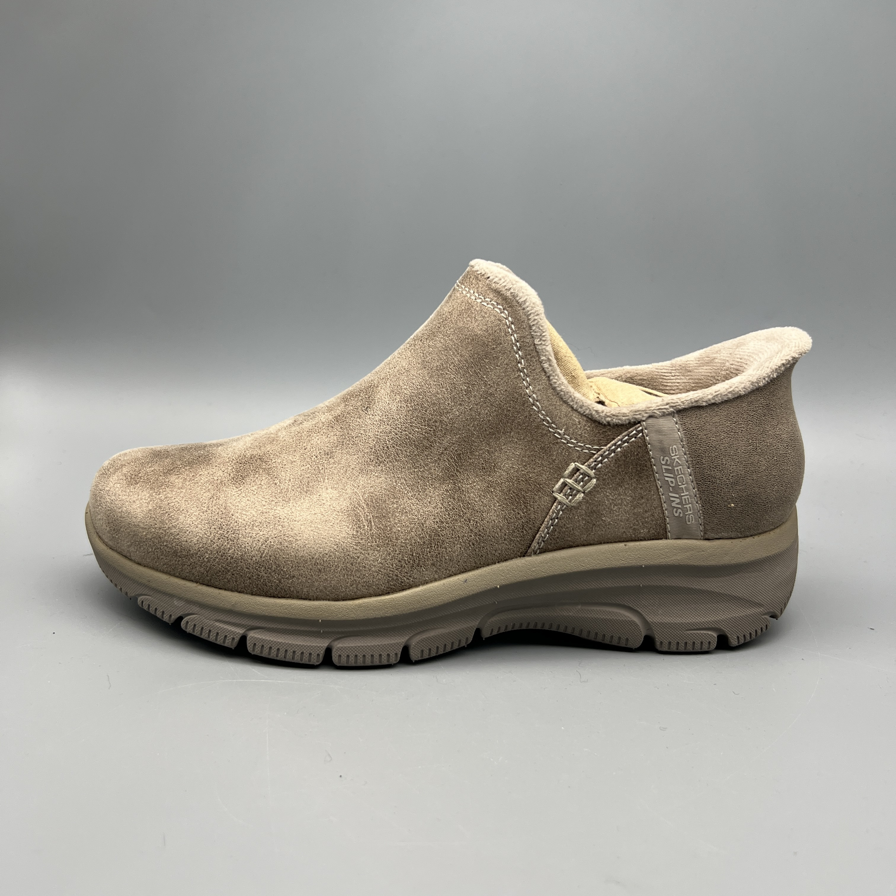 skechers/斯凯奇 sk007 卡其休闲短靴 时尚百搭