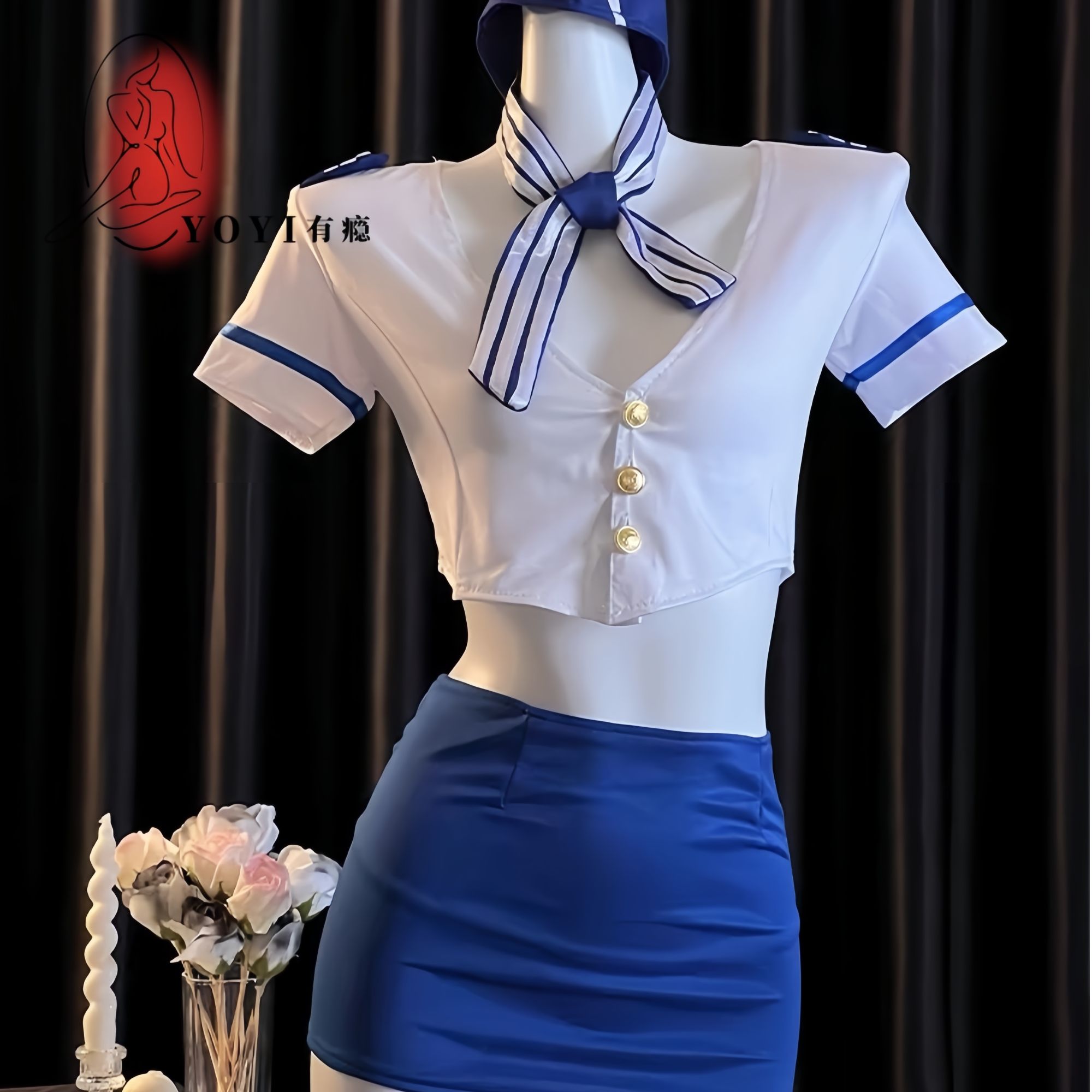 『有瘾YOYI』欢迎乘机 新款修身显瘦睡衣家居服睡衣