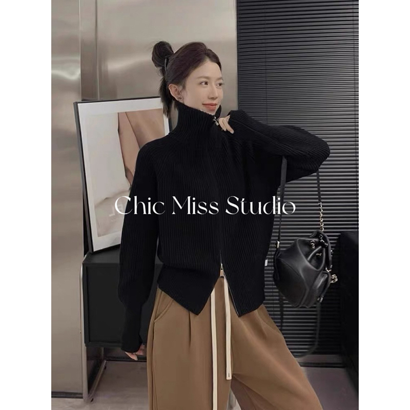 【红色】3884开衫外套超柔软高品质三角标上衣