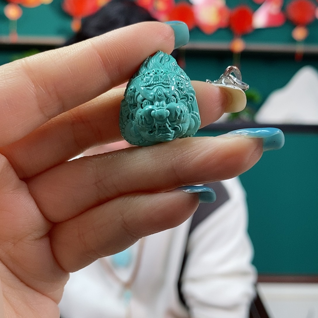 绿松石珠宝奇石未镶嵌