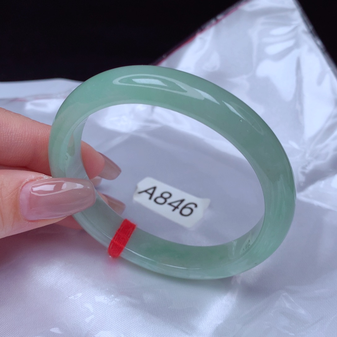 翡翠手镯未镶嵌手镯56贵妃