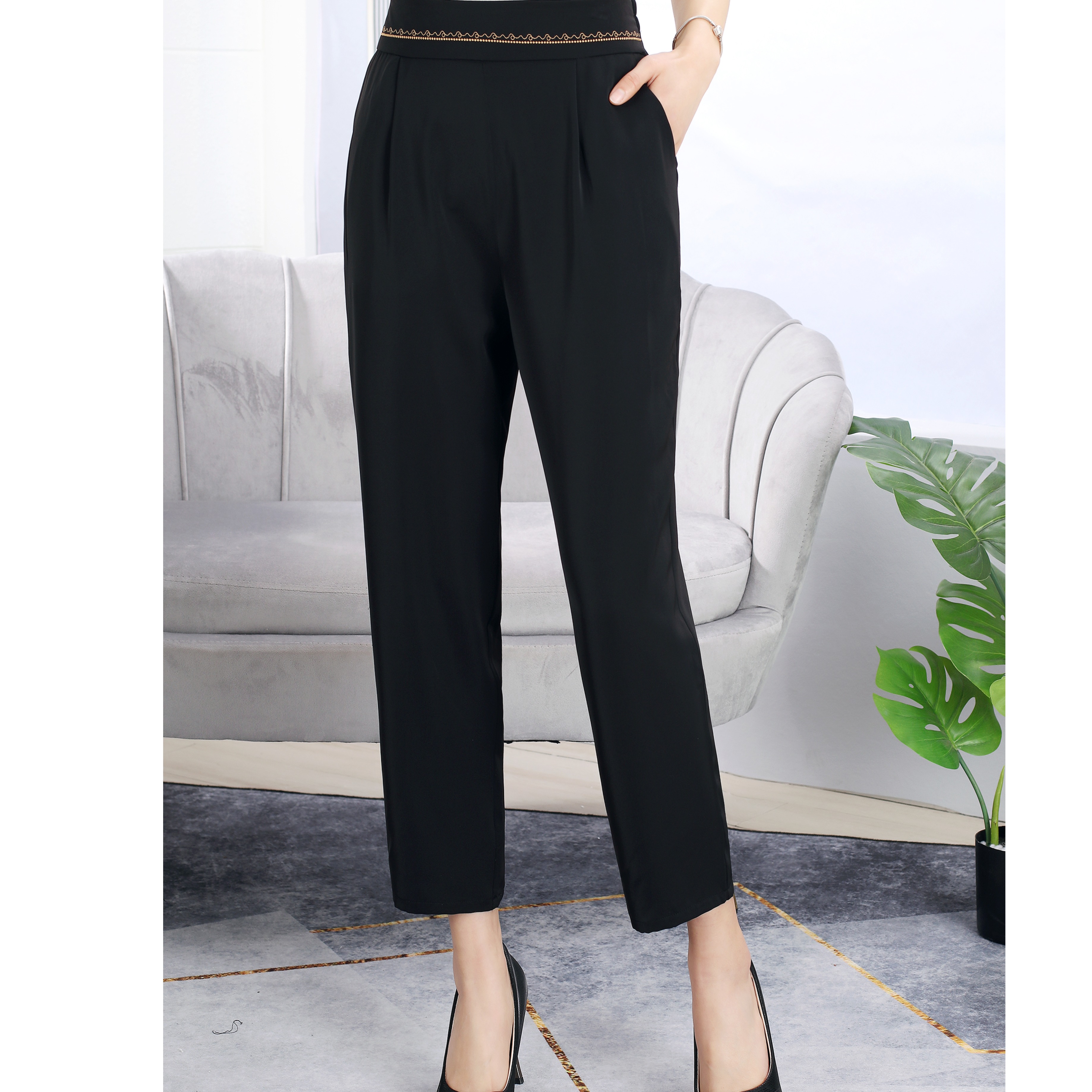 9927-23新款时尚舒适休闲裤