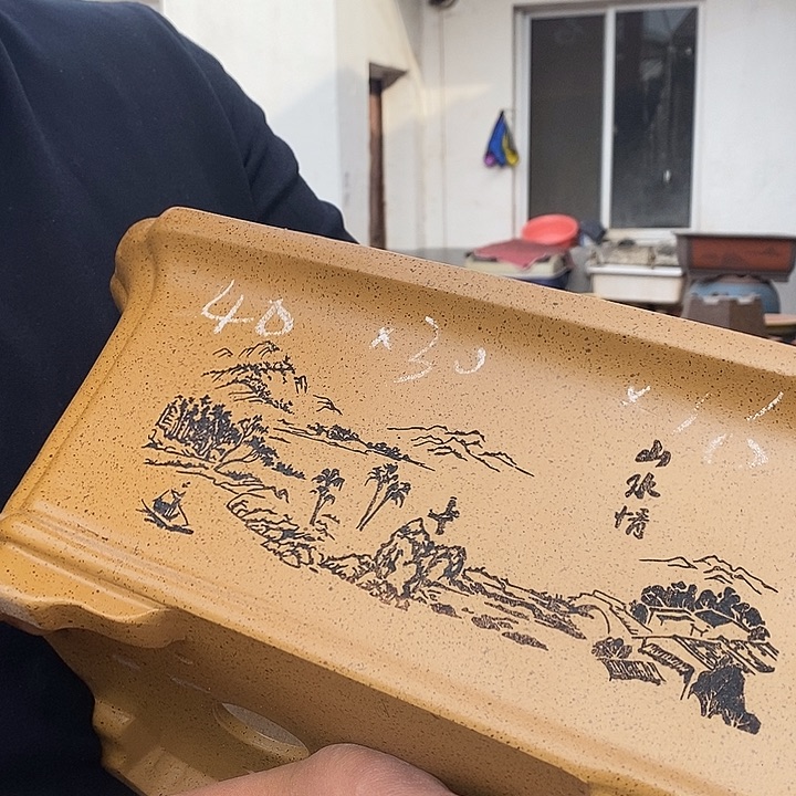 紫砂花盆宜兴紫砂