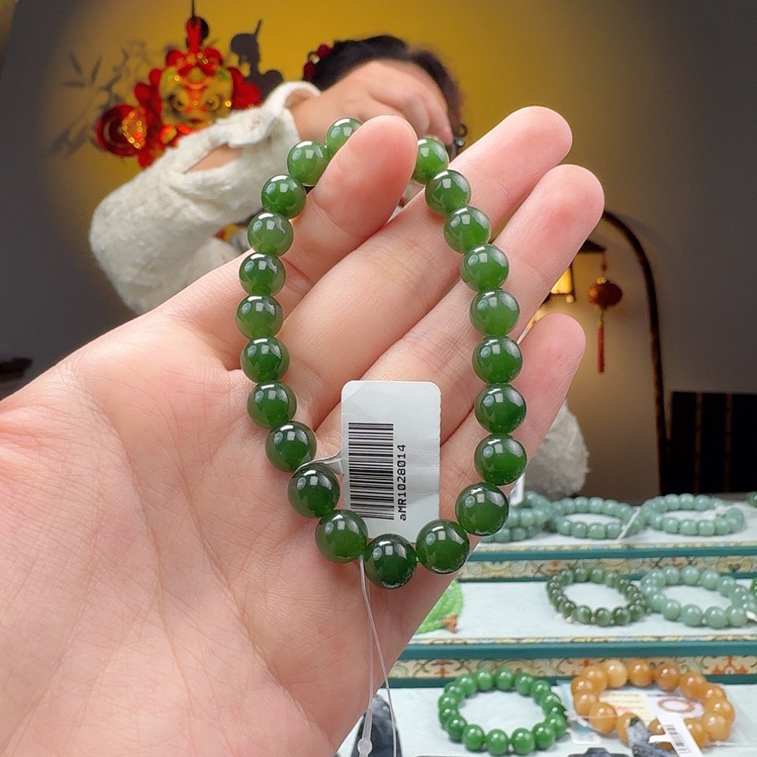 和田玉手串未镶嵌珩*