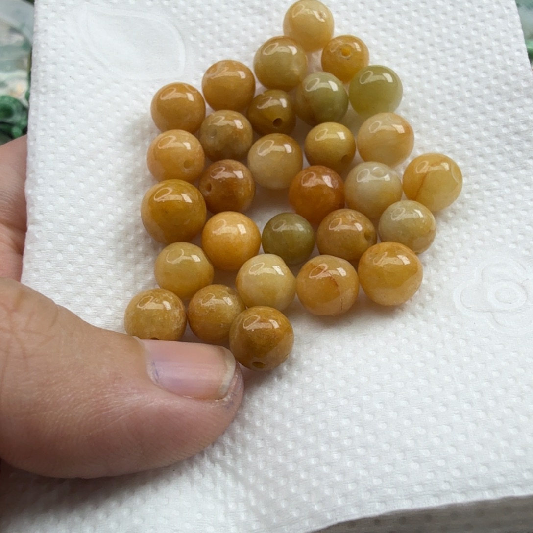 翡翠未镶嵌颈饰224