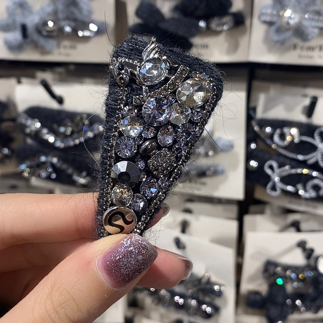 琉璃纯铜925银拜拜夹