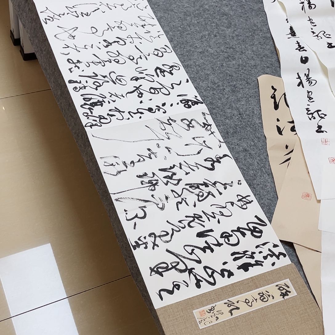 书法中书协何其健500×28啊