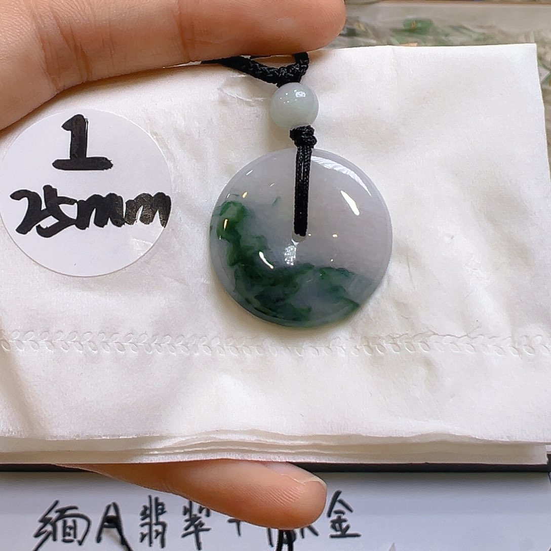 翡翠未镶嵌吊坠(不含链)翡翠