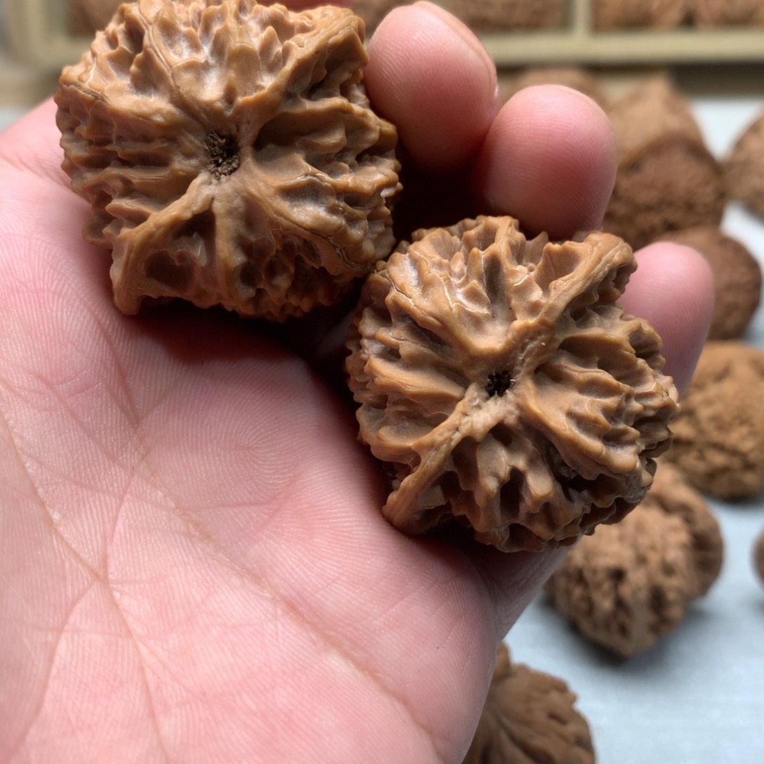 吊坠文玩核桃苹果园 40尺寸 打底不退货