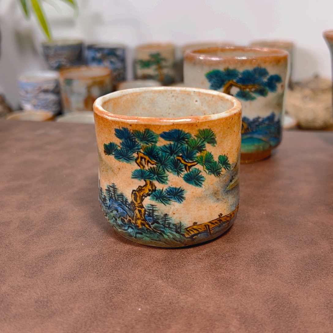 杯子景德镇匠心窑手工制作工艺