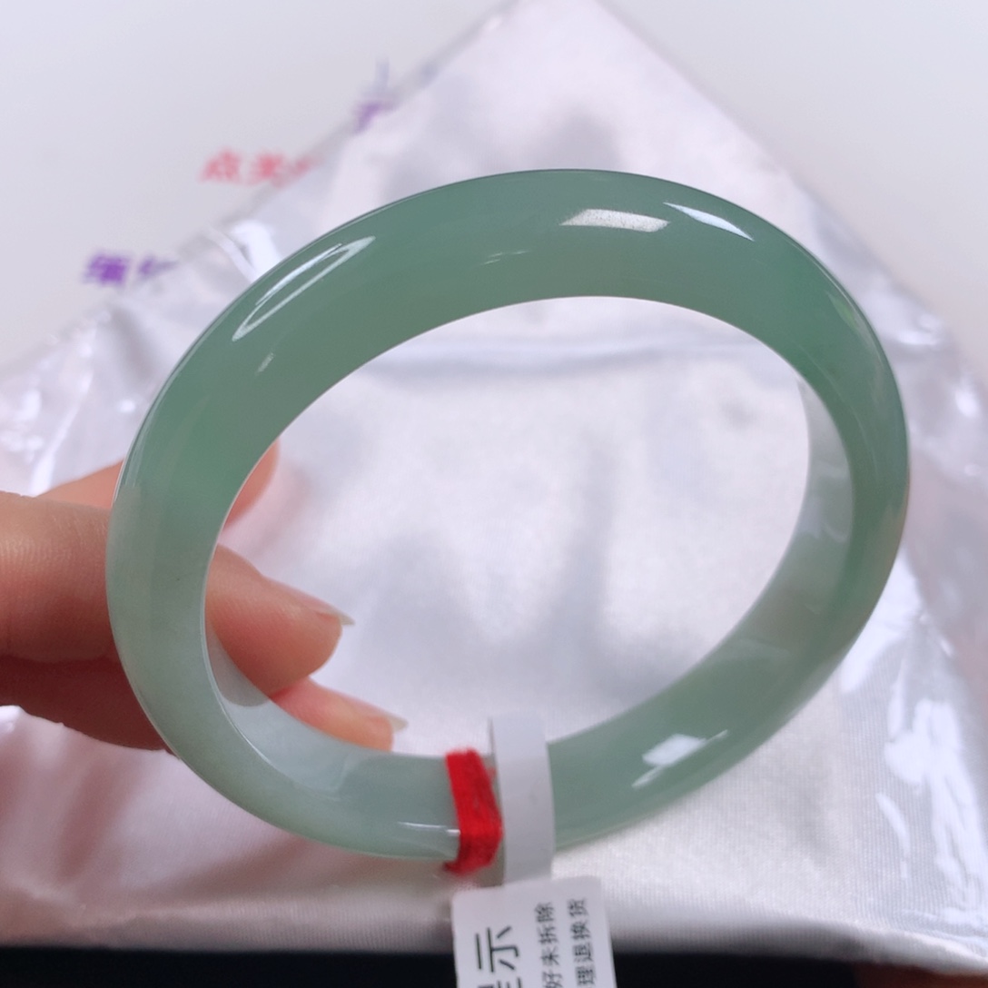 未镶嵌手镯翡翠269 正圈