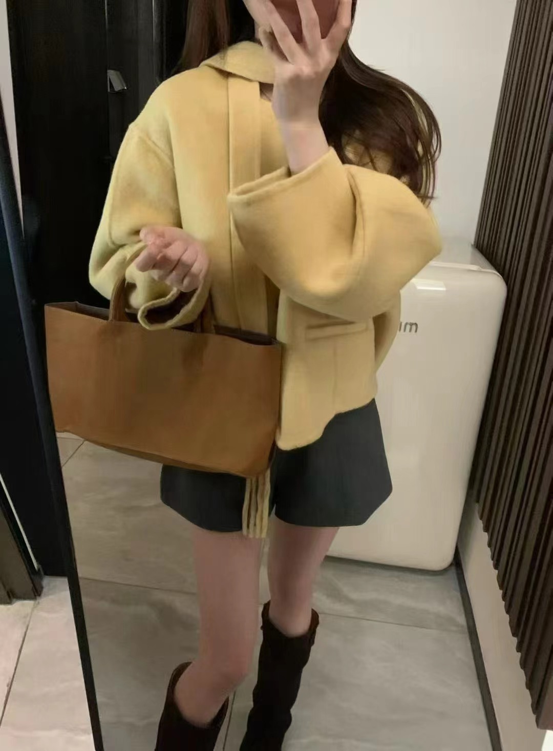 201-300号 2025秋冬新款上新毛呢大衣外套时尚百搭