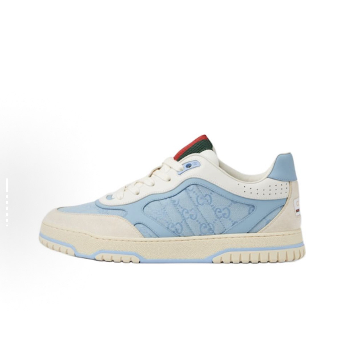 未使用 GUCCI/古驰 古驰 天蓝色reweb编织面中帮板鞋