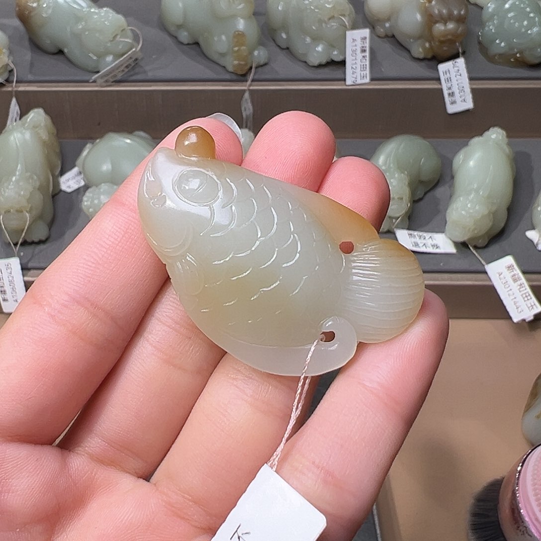 和田玉挂件未镶嵌