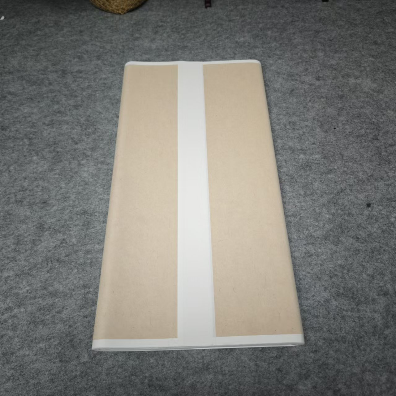 三尺夹宣50张半生宣纸书法专用