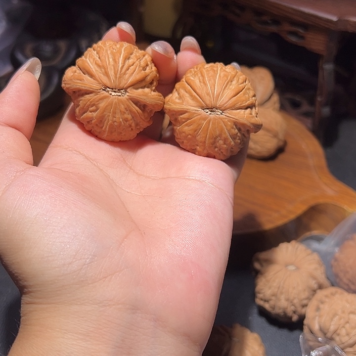 古***e把件文玩核桃铁锤39全品